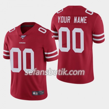 Tampa Bay Buccaneers Tröjor Custom Nike Röd 100th - Herr Tampa Bay Buccaneers Tröjor Custom Nike Röd 100th - Herr